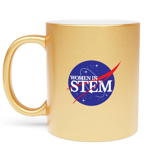 Women In Stem Metallic Mugs NASA Female Scientist