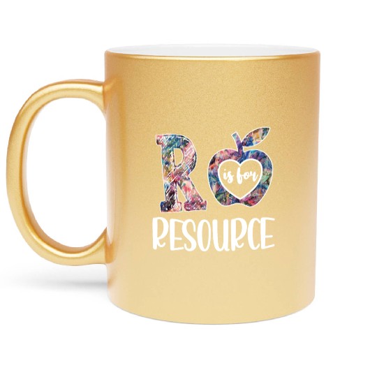 Resource Teacher Appreciation Resource Teaching Metallic Mugs