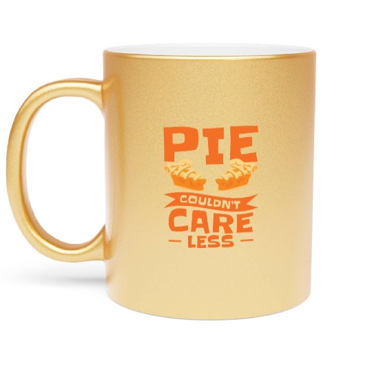 Pastry Chef Baking Pie Dessert Foodie Metallic Mugs