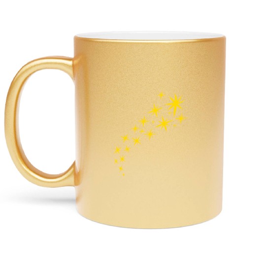 Design Yellow Star Fleet Metallic Mugs