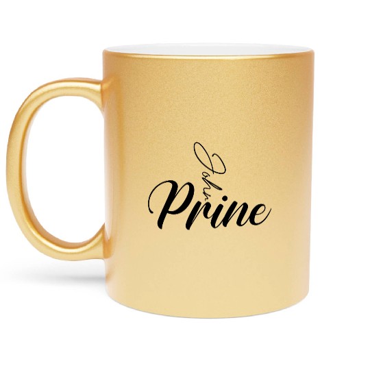 John Prine Metallic Mugs