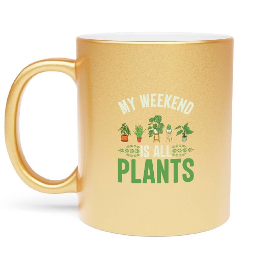 Relax And Chill Planting And Harvest Flowers Gifts Metallic Mugs