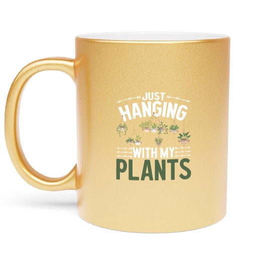 Planting And Harvest Gardener I Love My Garden Metallic Mugs