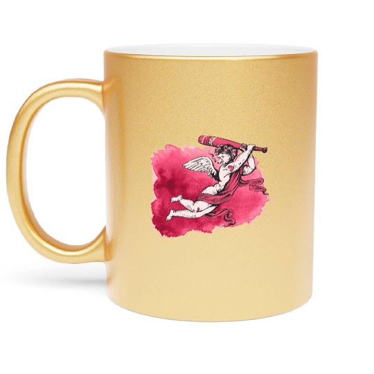 Fighting Angel Metallic Mugs