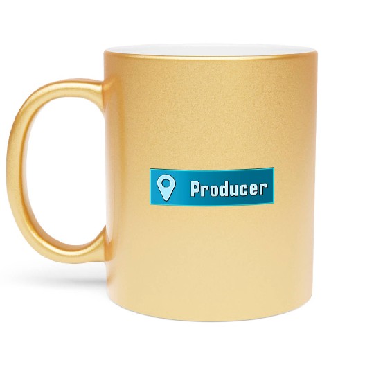 Best Selling Music Producer Design Metallic Mugs