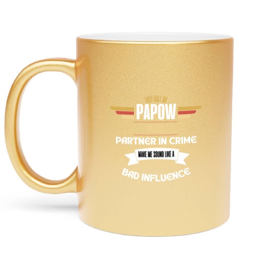 PAPA SAUR, Father's Day Metallic Mugs