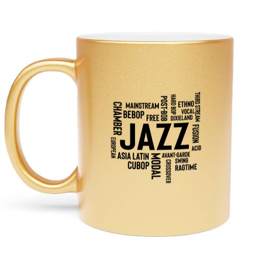 Novelty Music Mainstreams Ragtime Song Tone Metallic Mugs