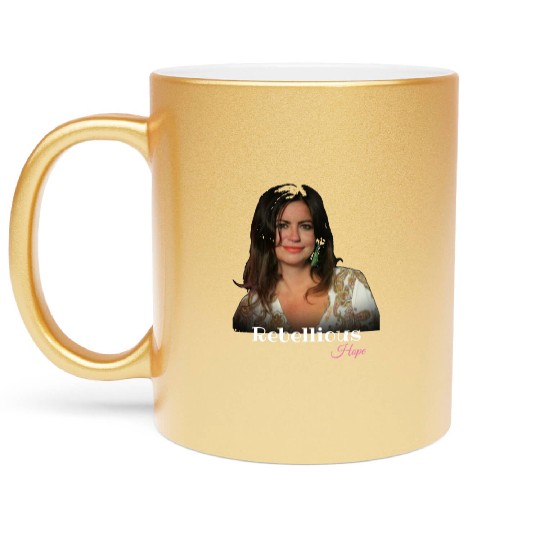 Deborah James Metallic Mugs