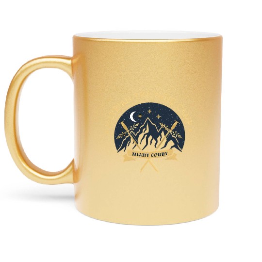 ACOTAR Illyrian Training Camp Camping Lover Metallic Mugs