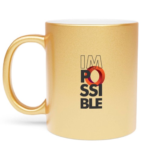 imPossible Circle Metallic Mugs