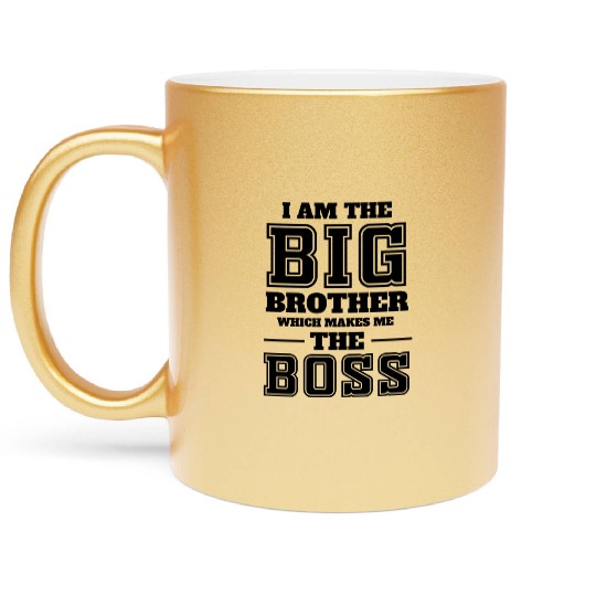 Big Brother Boss Metallic Mugs