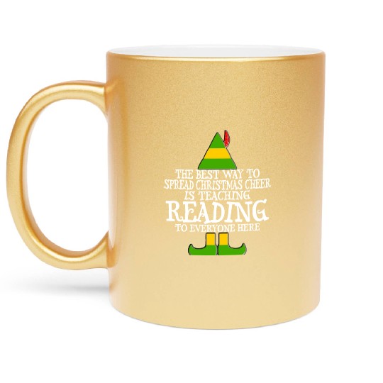 Spread Christmas Cheer Teaching Reading Teacher El Metallic Mugs