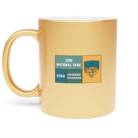 Zion National Park Metallic Mugs