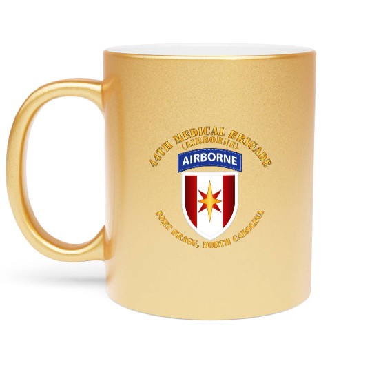 Army 44th Medical Bde Airborne FBNC Metallic Mugs