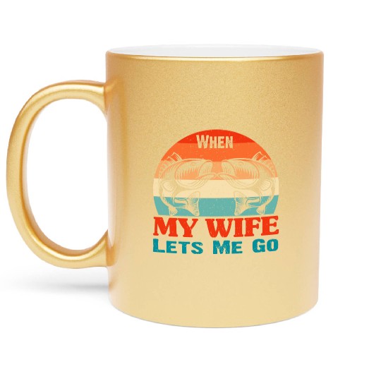Wife Metallic Mugs