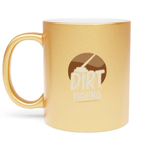 Dirt Fishing Metal Detecting Detection Detector Metallic Mugs