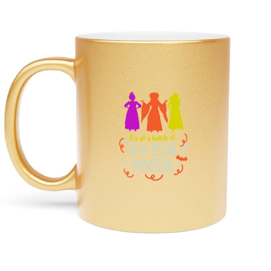 It's Just A Bunch of Hocus Pocus Metallic Mugs