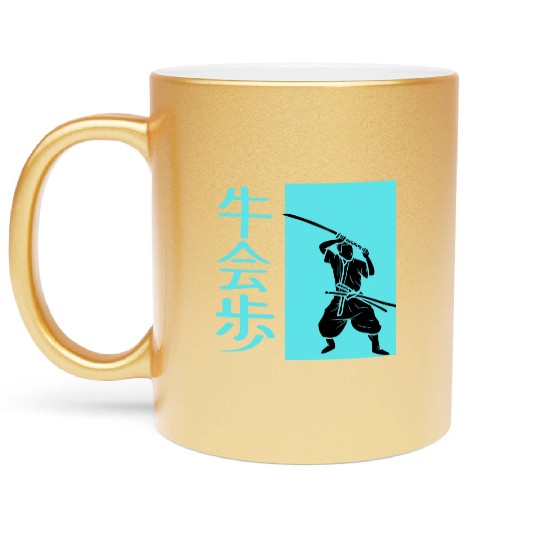 Samurai Warrior Metallic Mugs