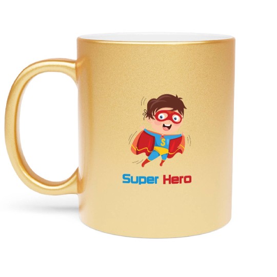 Super hero Metallic Mugs