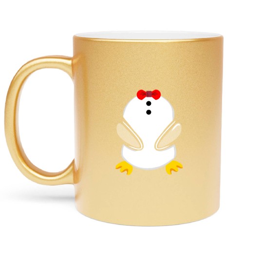 Penguin Tuxedo For Penguin Lover Metallic Mugs