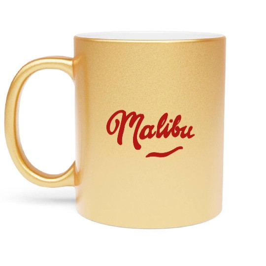 Malibu Metallic Mugs