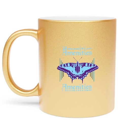 Amenities Streetwear Style Design Metallic Mugs