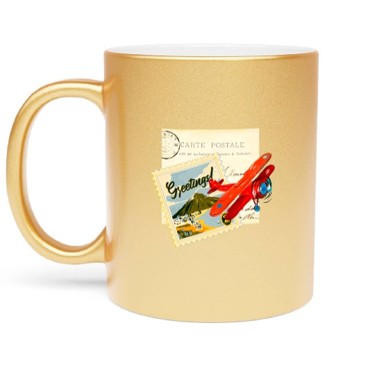 POSTAL CARD 4700x4700 Metallic Mugs