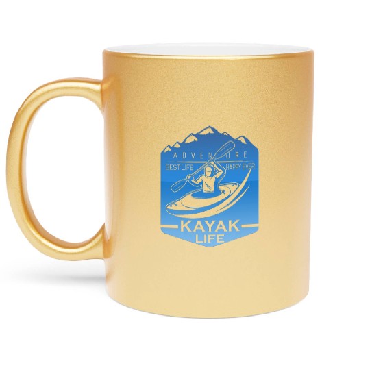 KAYAK LIFE Metallic Mugs