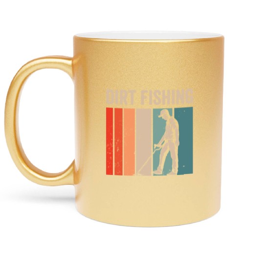 Dirt Fishing Detector Metal Detecting Detection Metallic Mugs