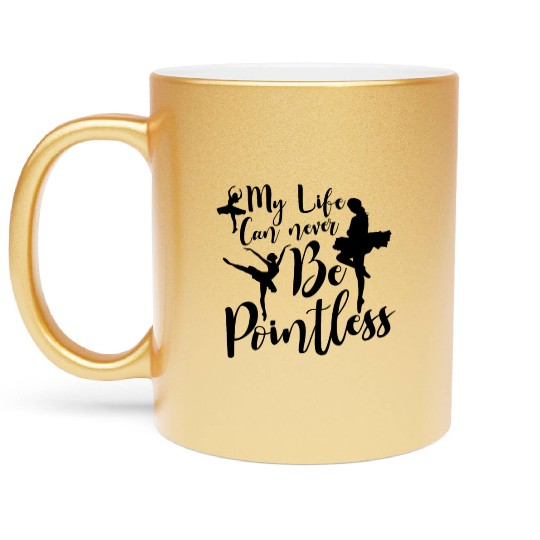 Ballet Ballerina Dance Dancer Dancing Ballet Gift Metallic Mugs