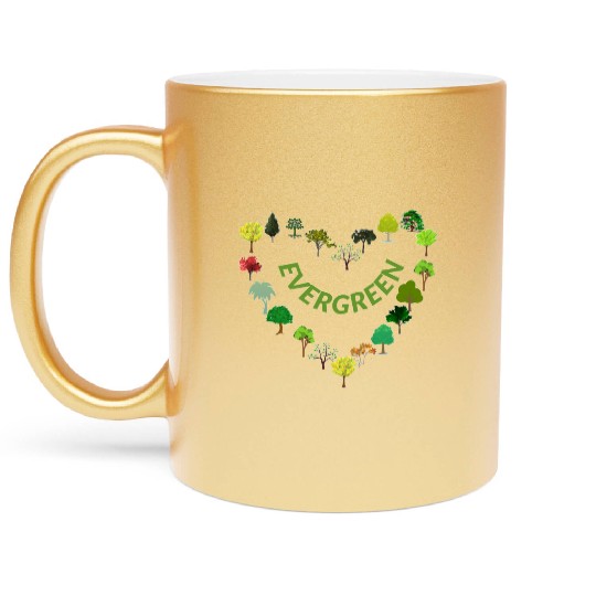EVERGREEN Metallic Mugs