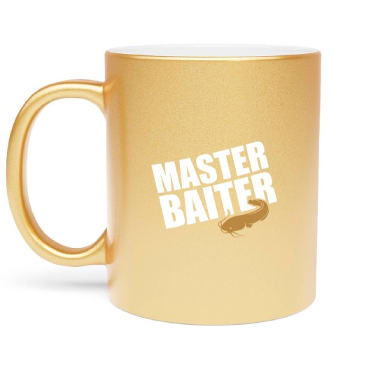 Master Baiter - Wels Catfish Hunter Metallic Mugs