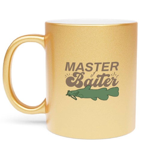 Master Baiter - Wels Catfish Hunter Metallic Mugs