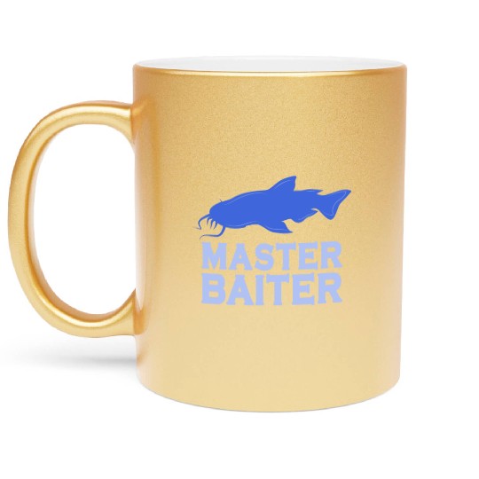 Master Baiter - Wels Catfish Hunter Metallic Mugs