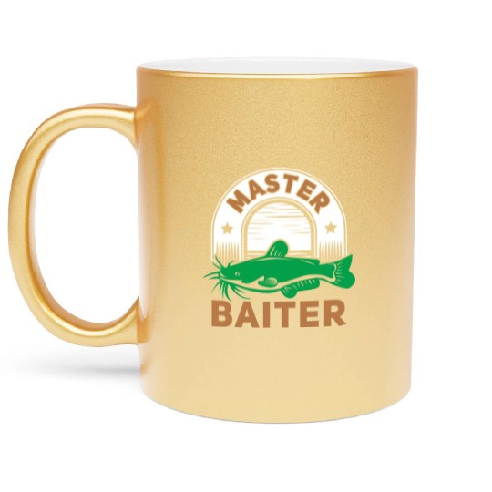 Master Baiter - Wels Catfish Hunter Metallic Mugs