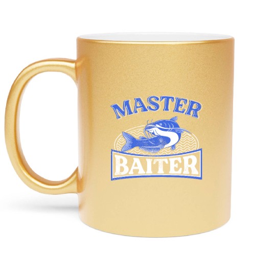 Master Baiter - Wels Catfish Hunter Metallic Mugs