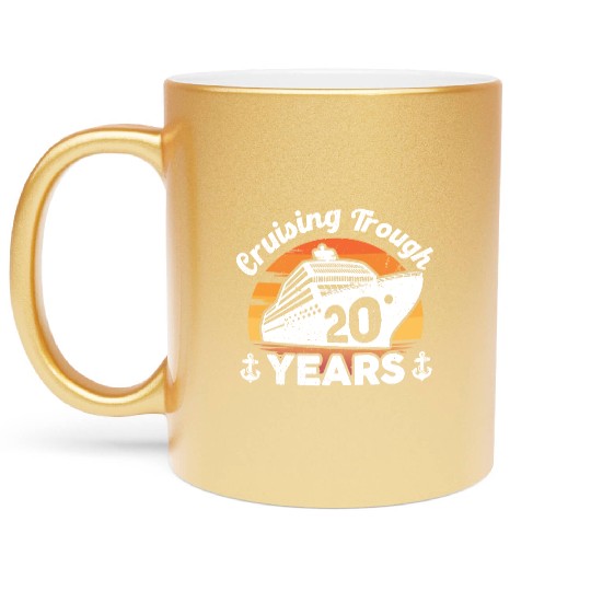 Cruising Trough 20 Years Anniversary Metallic Mugs