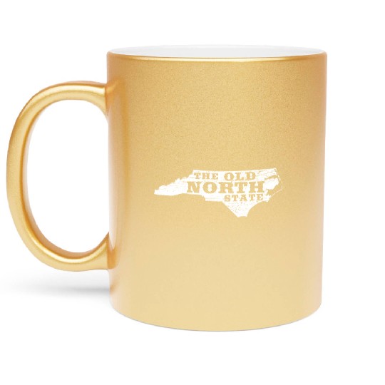 The Old North State Home Vintage Rustic Carolina Metallic Mugs