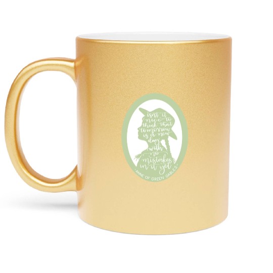 Anne of Green Gables Quote Metallic Mugs