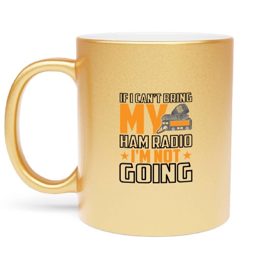 Ham Radio Radio Operator Amateur Radio Signal Metallic Mugs