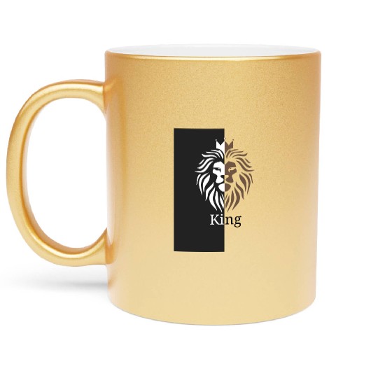 lion king Metallic Mugs