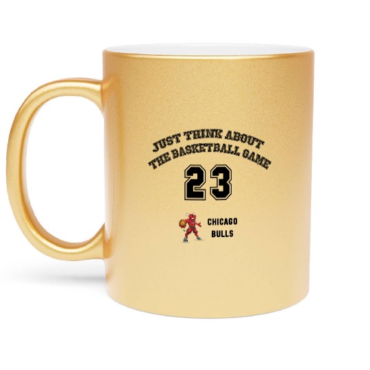 chicago bulls Metallic Mugs