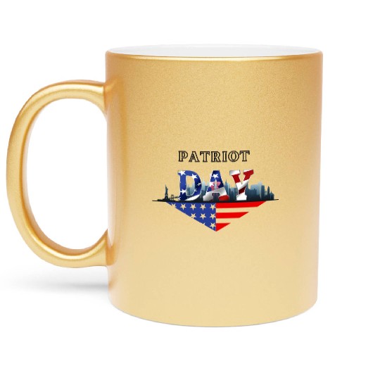 Patriot Day 9.11 Metallic Mugs