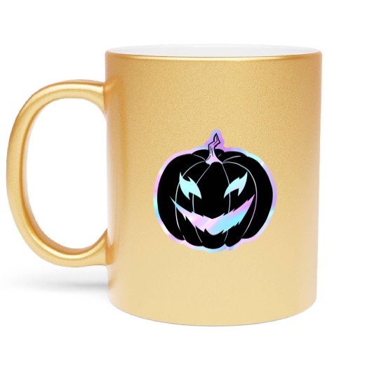 Pumpkin Halloween Metallic Mugs