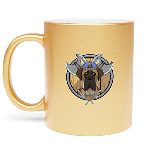 Mastiff I Valhalla I Viking Metallic Mugs