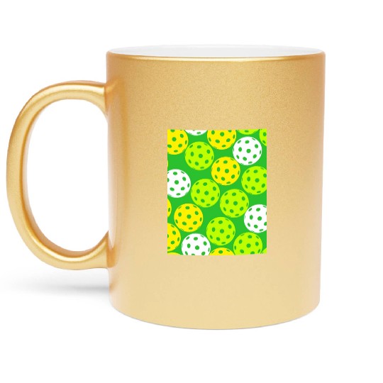 pickle ball Metallic Mugs