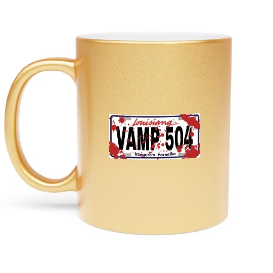 Vamp 504 Louisiana Vampire's Paradise Metallic Mugs