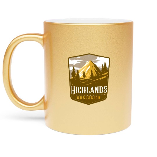 Highlands Obsession - The Nomad Lifestyle Metallic Mugs