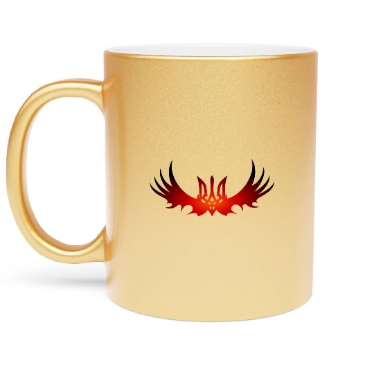 Ukraine ukrainian Slava ukraini support Metallic Mugs