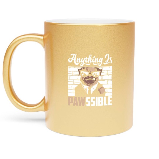 Dog Lovers Animal Rights Pet Owner Lifestyle Gifts Metallic Mugs